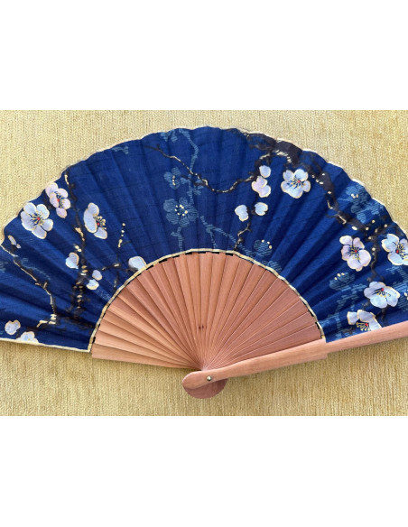 Abanico peral estampado