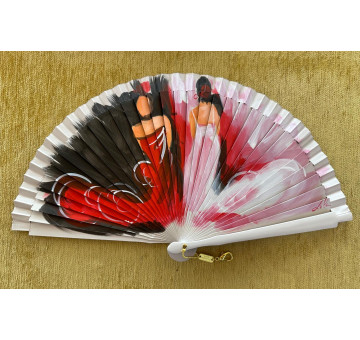 Abanico flamencas