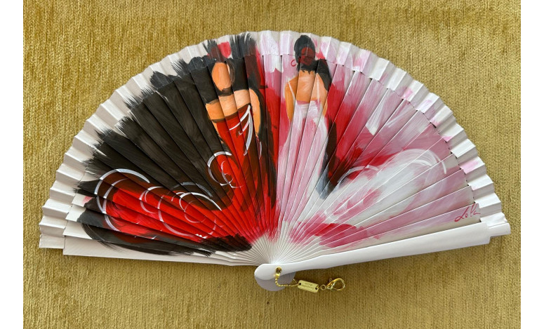 Abanico flamencas