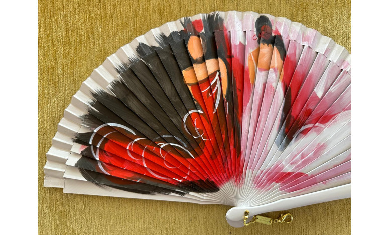 Abanico flamencas