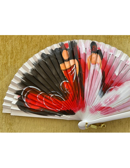 Abanico flamencas