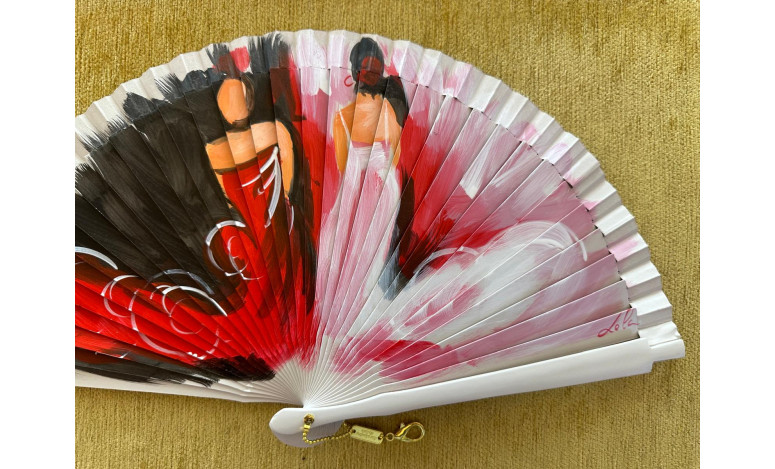 Abanico flamencas