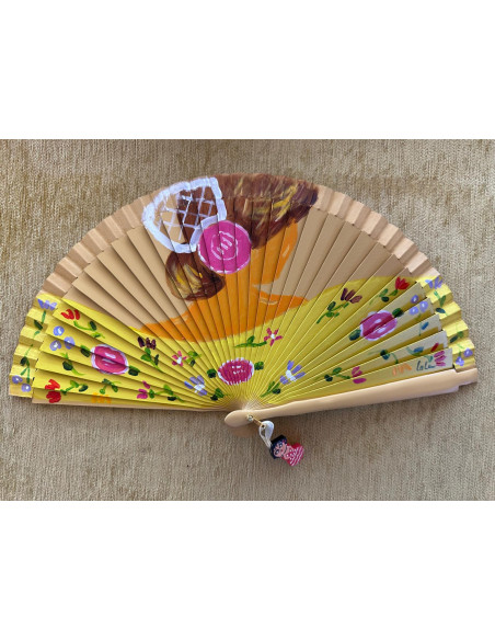 Abanico flamenca