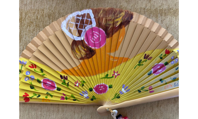 Abanico flamenca