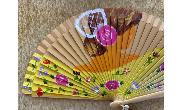 Abanico flamenca
