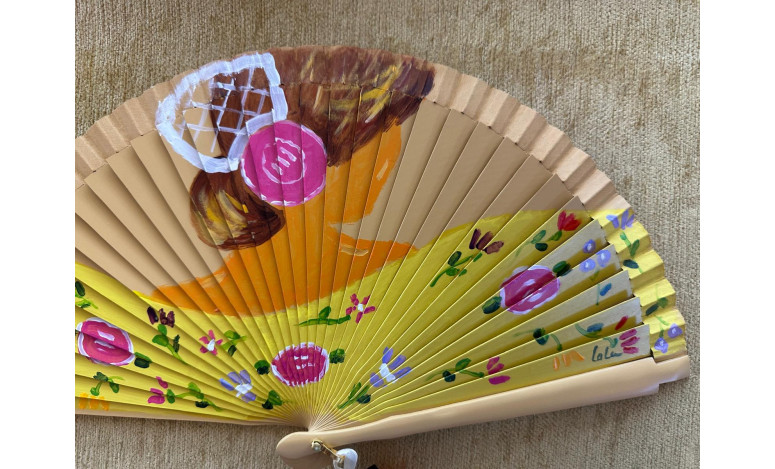 Abanico flamenca