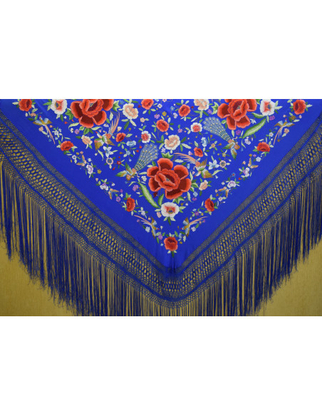 Mantón mano seda 140cm