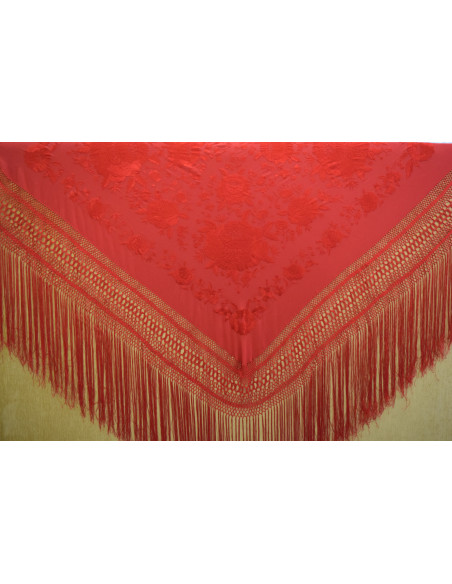 Mantón mano seda 140cm