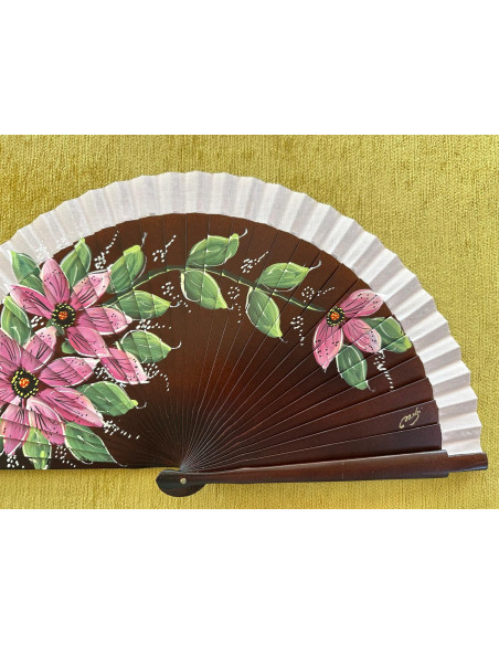 Abanico peral flores