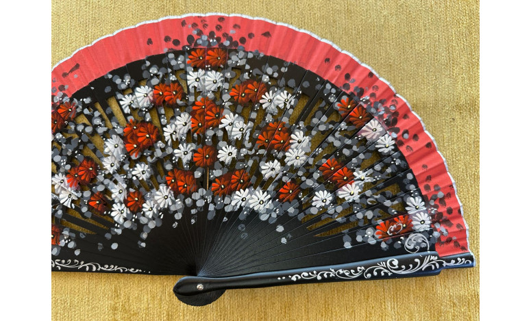 Abanico peral flores