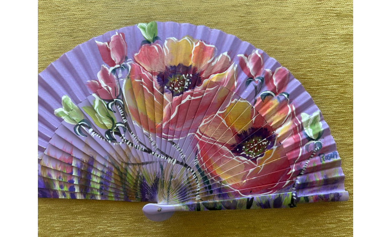 Abanico flores