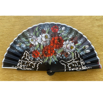 Abanico rosas