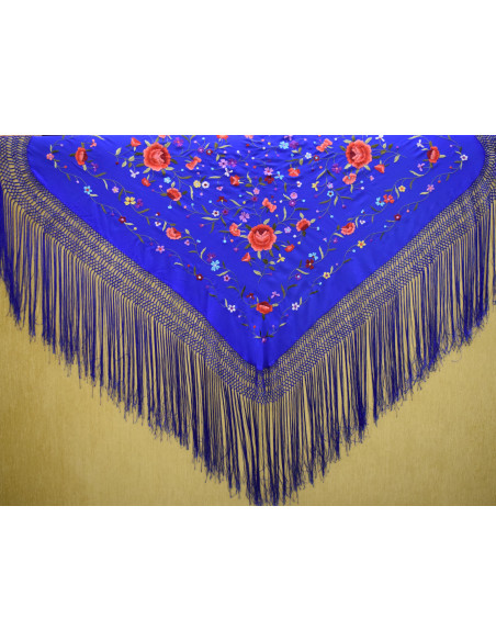 Mantón mano seda 115cm