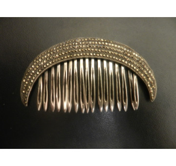 Peinecillo plata marcasitas 2