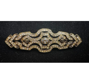 Broche mantilla rodio 2