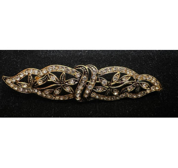 Broche mantilla rodio 2