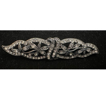 Broche mantilla rodio 2