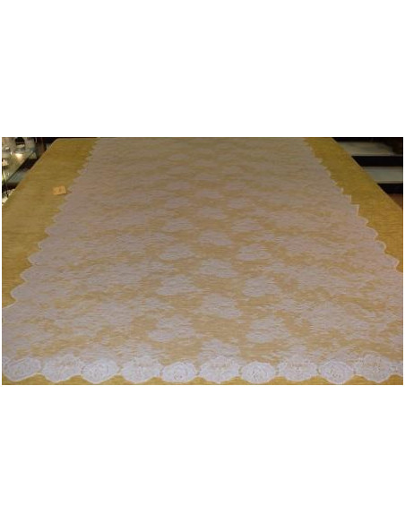 Mantilla chantilly máquina 100*220