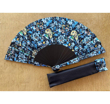 Abanico batik seda