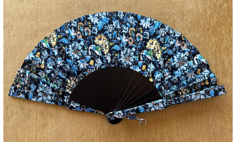 Abanico batik seda