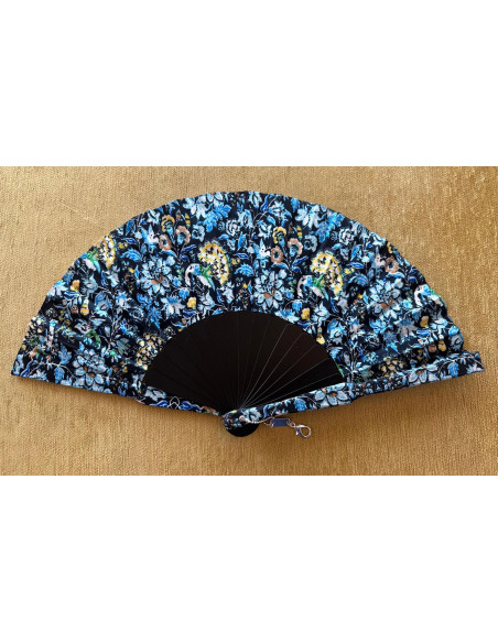 Abanico batik seda