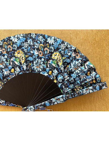 Abanico batik seda
