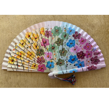 Abanico flores