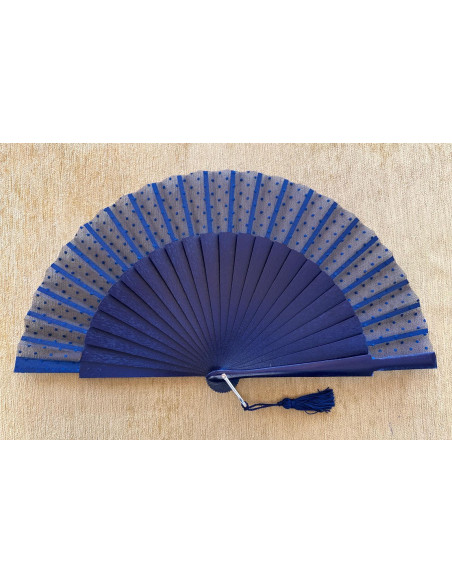 Abanico tul plumeti colores