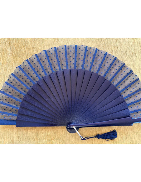 Abanico tul plumeti colores