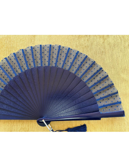 Abanico tul plumeti colores