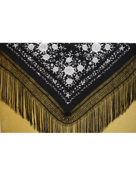 Mantón mano seda 140cm