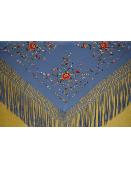 Mantón mano seda 140cm