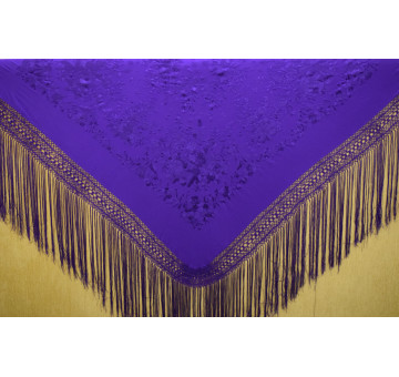 Mantón mano seda 140cm