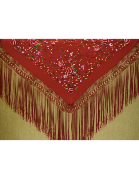Mantón mano seda 115cm