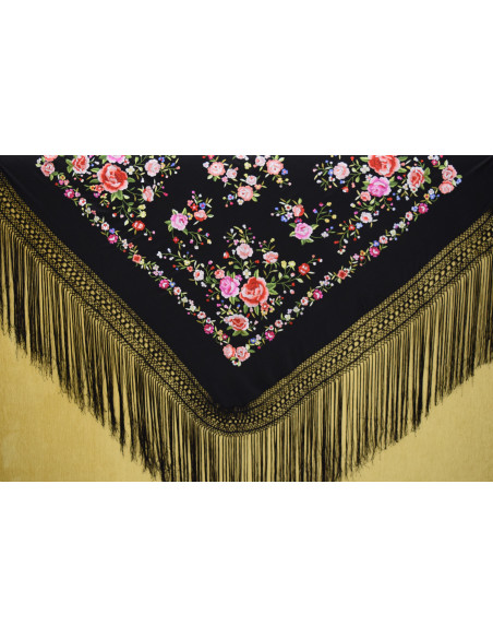 Mantón mano seda 140cm