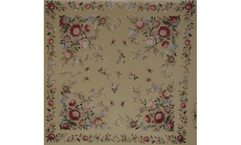 Mantón mano seda 145cm
