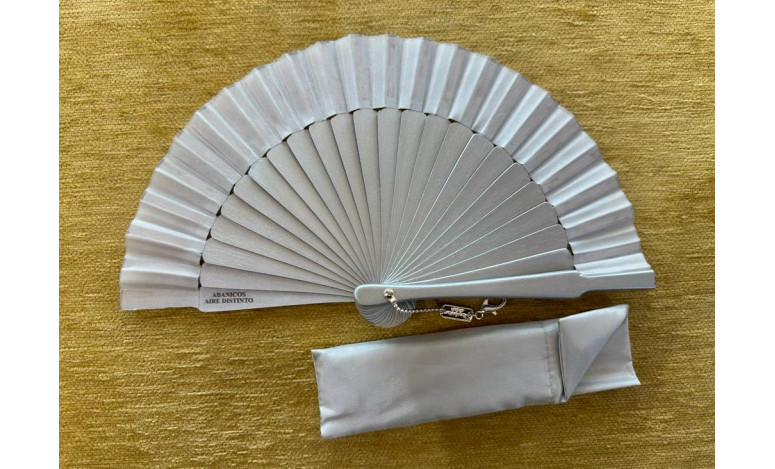 Abanico mini plata