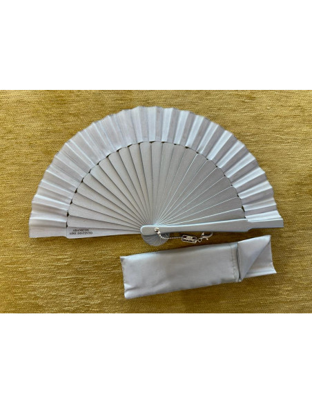 Abanico mini plata