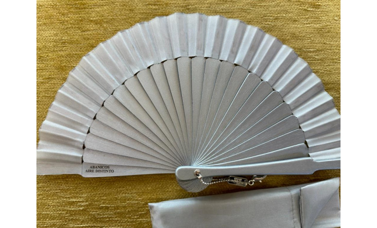 Abanico mini plata