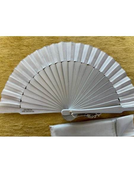 Abanico mini plata