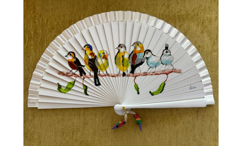 Abanico pájaros