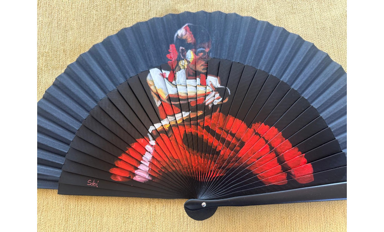 Abanico flamenca