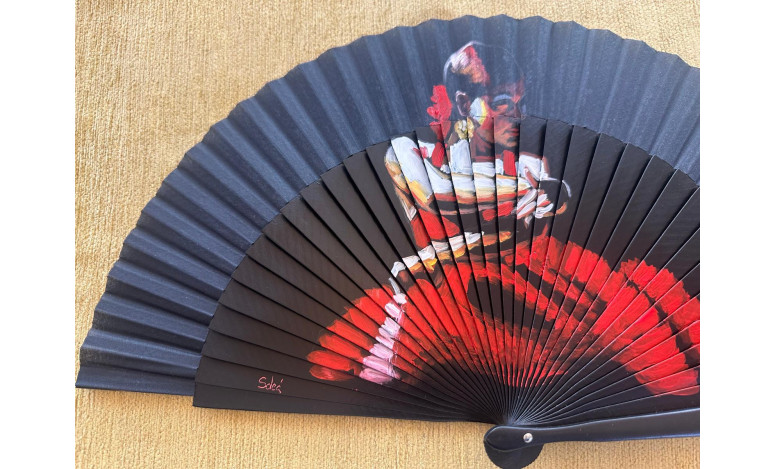 Abanico flamenca