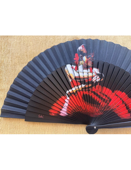 Abanico flamenca