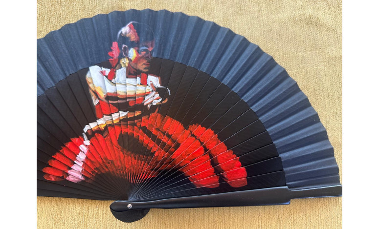 Abanico flamenca