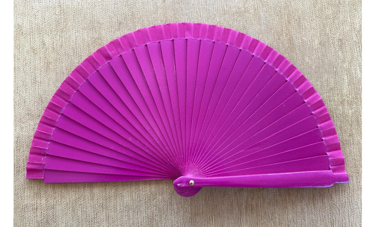 Abanico bolso liso sin calar
