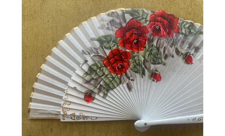 Abanico flores