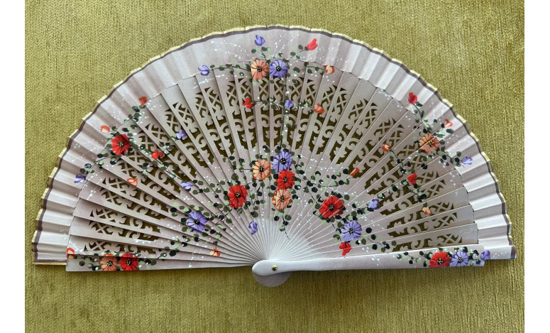 Abanico flores