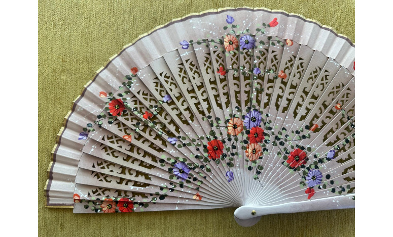 Abanico flores