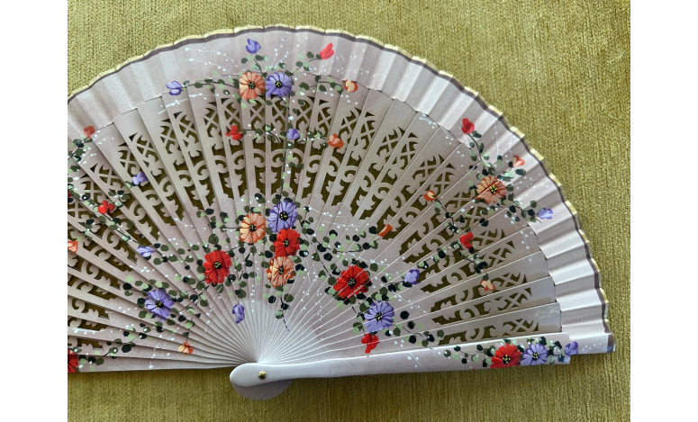 Abanico flores